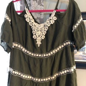 Maurices Cold Shoulder Blouse